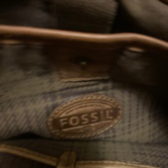 Vintage fossil shoulder bag - Picture 3 of 5